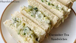 Best Cucumber Sandwiches | Easy Tea Sandwiches Recipe