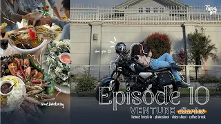 Venture Diaries ep. 10 | Let’s Break In My New Helmet + Resto Photo and Video Shoot with Friends 📸🥘