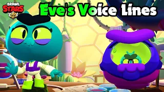 Eve Brawl Stars Voice Lines from BRAWL TALK