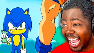 Sonic vs Goku Rap Battle