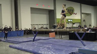 Jr4 Macy Nihart, Capital City Flips | L9 Beam 2021 Eastern Championships