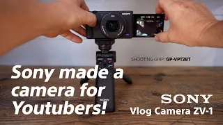 Sony's vlog camera ZV-1 | First look (Digital Camera, Vari-angle Screen for Vlogging, 4K Video)