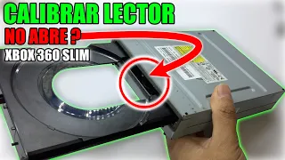 POTENCIAR LENTE, REPARAR MECANISMO, MANTENIMIENTO Y REPARACION DE BANDEJA DE XBOX 360 SLIM - LITE ON