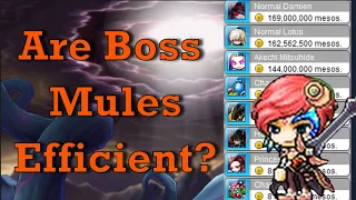 Are Boss Mules Efficient? | MapleStory