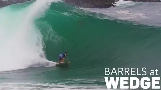 Pros getting BARRELED at WEDGE