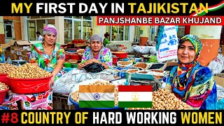 FIRST DAY IN NEW COUNTRY TAJIKISTAN | TAJIKISTAN VLOG | EXPLORING KHUJAND AND PANJSHANBE BAZAR