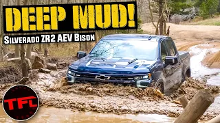 The 2023 Chevy Silverado ZR2 Bison Handles DEEP Mud in the Colorado Backcountry, For a STEEP Price!