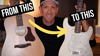 If I learn Acoustic Can I Play Electric? Tips To Move From Acoustic to Electric