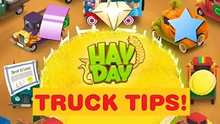 Hay Day Truck Week - Tips