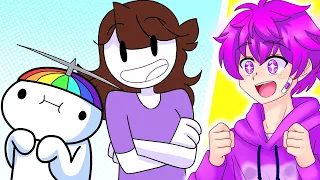 Squad Watches TheOdd1sOut and Jaiden Animations!