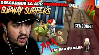 DESCARGUÉ la versión PROHIBIDA ⛔ de la APP de SUBWAY SURFERS 🚆