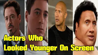 Actors Who Looked Younger On Screen After De-Aged Using Digital Technology