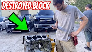 1000HP F150 5.0L Engine Teardown - What went Wrong?