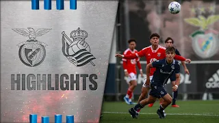 HIGHLIGHTS | Youth League | J3 | SL Benfica 2 - 1 Real Sociedad