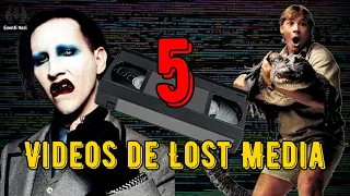 Los 5 Videos más Aterradores y Perturbadores de LOST MEDIA | Videos que Nunca Saldrán a la Luz