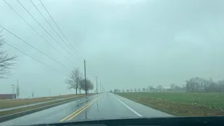 Slippy Dangerous Road: I Went Driving After Heavy Rain Alone