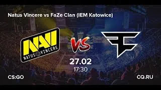 LIVE: Natus Vincere vs FaZe Clan | IEM Katowice 2020 | CS:GO | Группа A