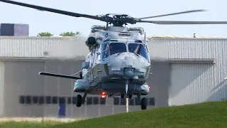 [4K] NH90 action on the runway "how maneuverable"