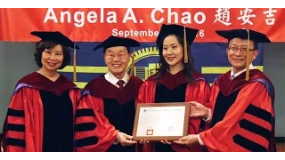 Angela Chao Receives Honorary Doctorate from National Chiao Tung University