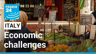 Economic challenges await Italy's Meloni • FRANCE 24 English