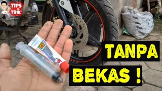 KAMU HARUS TAU CARA BARU INI !!!😱😱😱 Tambal Ban Tubles MOTOR !!! 🛵