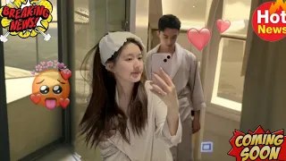 Zhao Lusi and Wu Lei Spotted at the Same Hotel!"😱🤯