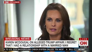 Former Playboy model apologizes to Melania for alleged affair with Trump