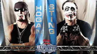 TNA Bound For Glory 2011 Hulk Hogan vs Sting highlights