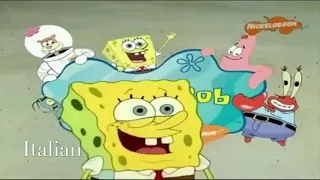 Spongebob Squarepants Theme Song/Intro in 10 Languages
