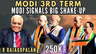 Modi 3.0 Major Tasks • Modi 3.0 Team • Modi Signals BIG Shake-up • R Rajagopalan