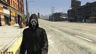 2021-10-17 Ghostface SCREAM, SLASHER WEEKEND -- NoPixel RP