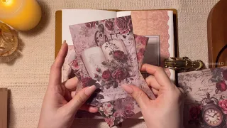 구독자: 강렬한 배경지는 어떻게 쓰죠..? 🧐이렇게 써보세요 #scrapbooking #papertherapy 다꾸 ASMR