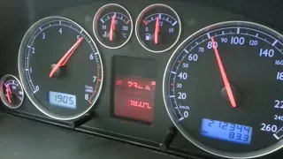 VW Sharan 2.8 acceleration 0-100 kmh