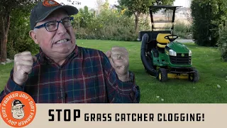 STOP Grass Catcher Clogging!