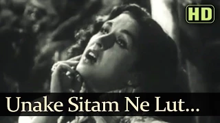 Unake Sitam Ne Lut Liyaa - Songs Of Kali Ghata - Kishore Sahu - Bina Rai - Shankar Jaikishan