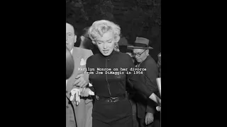 Marilyn Monroe On Her Divorce From Joe DiMaggio In 1954