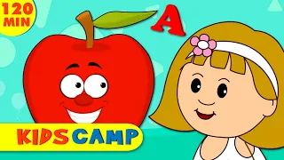 ABC Phonics Song - A For Apple - ABC Alphabet Songs | Sounds for Children By KidsCamp