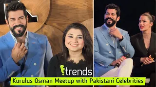 Burak Özçivit Meetup with Paki Celebrities at J Dot Perfume Launch