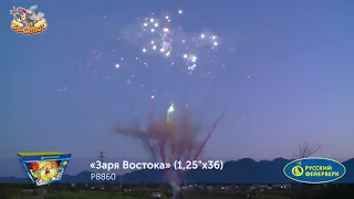 Дневной фейерверк Р8860 Заря Востока (1,25" х 36)