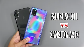 Samsung Galaxy A11 vs Galaxy A21s | SpeedTest and Camera comparison