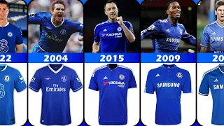 Evolution CHELSEA Jersey Home and Away 2000-2024