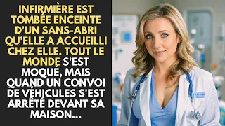 Une infirmière est tombée enceinte d'un mendiant qu'elle a rencontré dans la rue. Tout le monde...