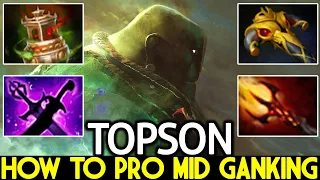 TOPSON [Earth Spirit] How to Pro Mid Ganking Truly Nightmare Dota 2