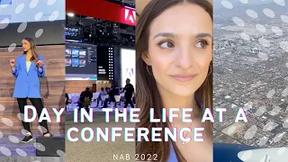 Day in the life at a product conference! | Vlog | NAB 2022