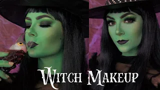 Maquillaje de Bruja Verde | Witch Makeup | Idea para Halloween | Celheliz