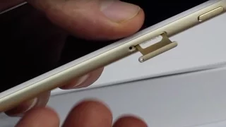 How to place sim card inside an iPhone 6 & iPhone 6S iPhone 6s plus iPhone 6 plus 16gb 64gb 128gb