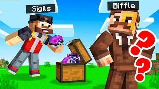 SCAMMING Biffle out of a MASTERBALL in Minecraft