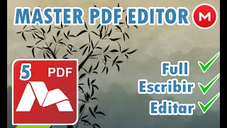 Master PDF Editor Full + ESCRIBIR Y EDITAR EN CUALQUIER DOCUMENTO PDF +2023