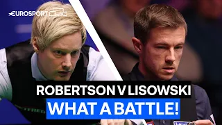 Pure Magic! Lisowski & Robertson's Epic World Championship 2022 Clash: Part 1 | Eurosport Snooker