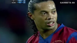 Último partido de Ronaldinho en el Barcelona - 09/03/2008